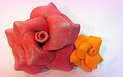 Increíbles rosas de goma eva, vídeo paso a paso