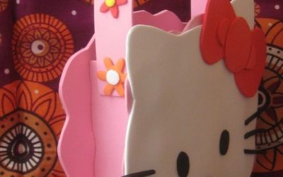 Bolso de Hello Kitty en foamy