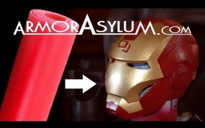 Casco de Iron Man hecho con goma eva para cosplay (videotutorial)