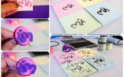 Cómo hacer sellos de goma eva para personalizar el packaging de tus productos