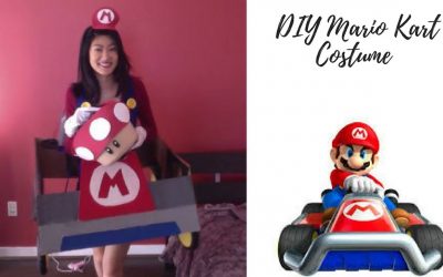 Cómo hacer un disfraz de Mario Kart con cartón y goma eva (Vídeo)