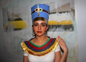 Disfraz Nefertiti goma eva